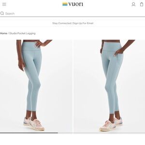Vuori Studio Pocket Leggings Medium / Shade